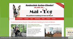 Desktop Screenshot of mai-dog.de